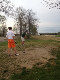 Ethan and Jake having fun working on course management